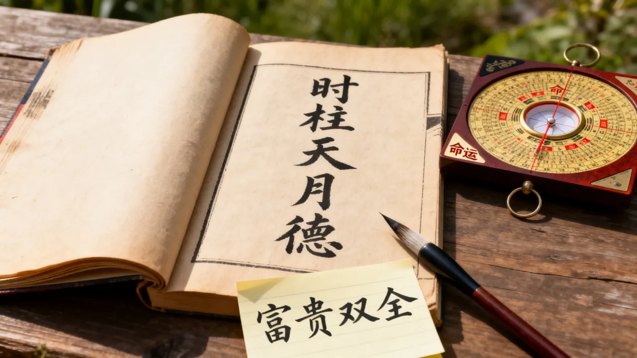时柱天月德的人的命运如何?时柱天月德富贵双全吗? 时柱天月德的人的命运如何?时柱天月德富贵双全吗?