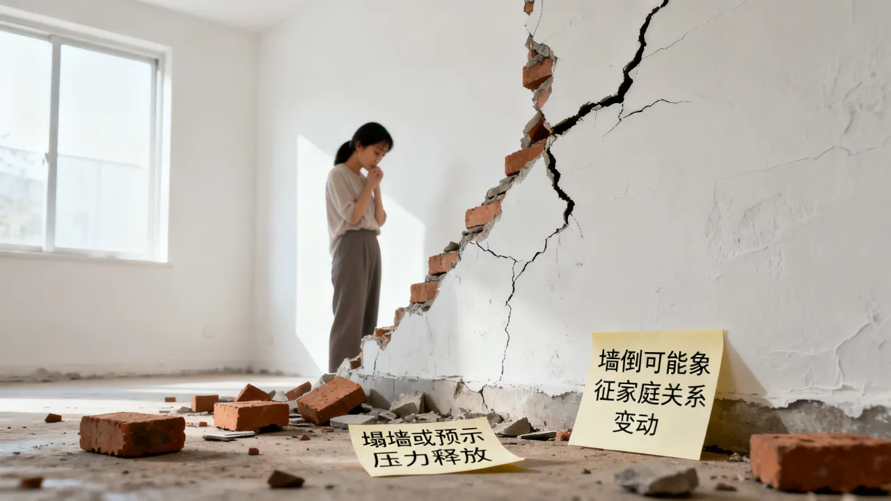 梦到自己家墙倒了是什么意思,梦见墙塌了是什么征兆 梦到自己家墙倒了是什么意思,梦见墙塌了是什么征兆