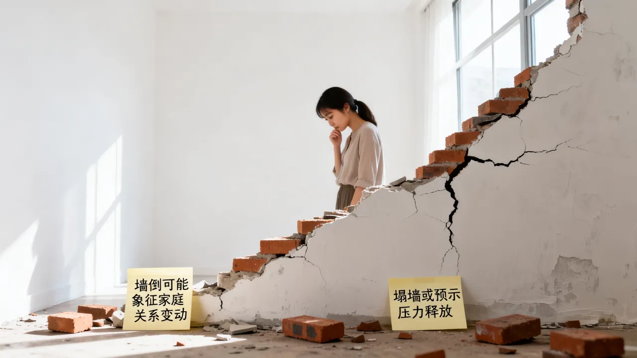 梦到自己家墙倒了是什么意思,梦见墙塌了是什么征兆 梦到自己家墙倒了是什么意思,梦见墙塌了是什么征兆