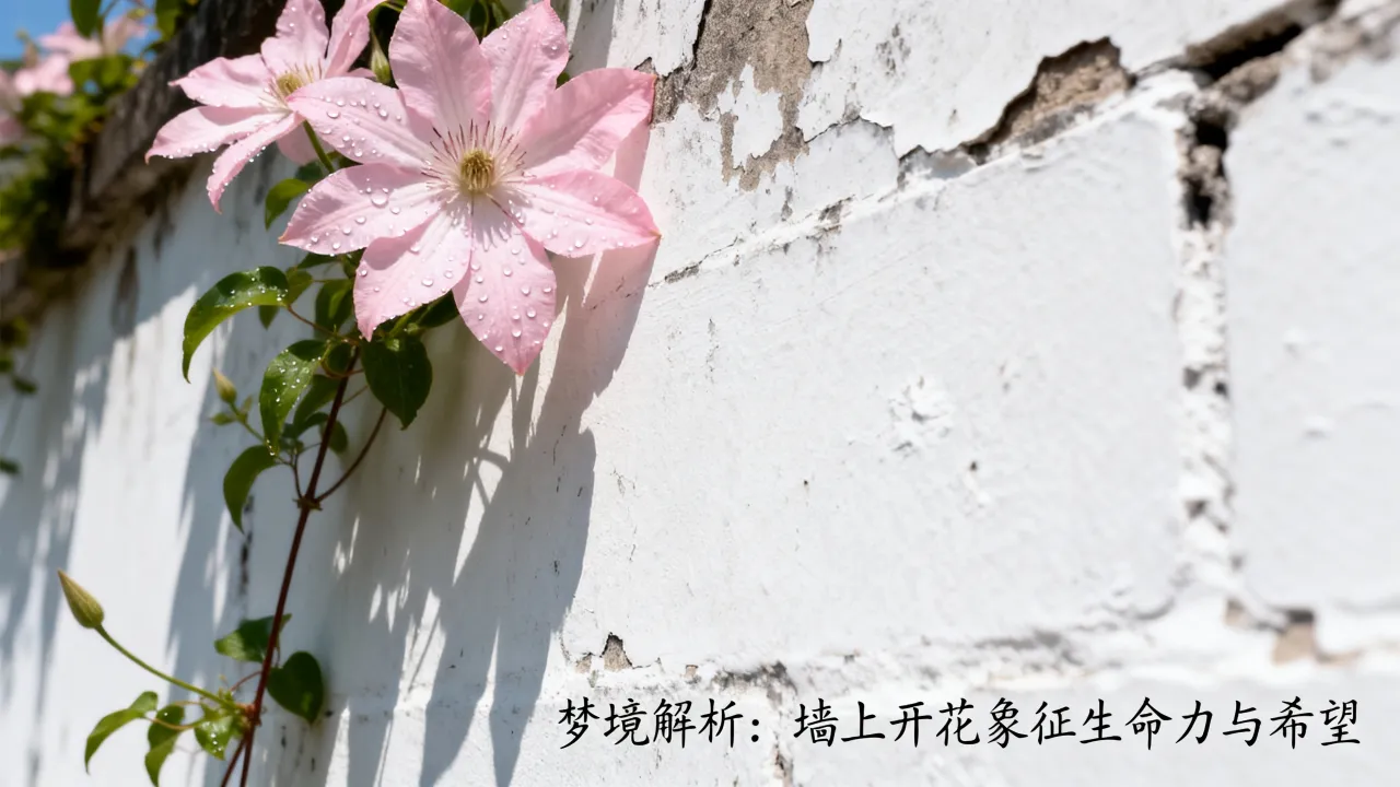 梦到了墙上长花有什么征兆,梦见墙上开花是什么预兆 梦到了墙上长花有什么征兆,梦见墙上开花是什么预兆
