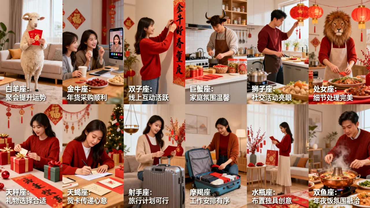 十二星座春节的运势如何,十二星座春节怎么过 十二星座春节的运势如何,十二星座春节怎么过