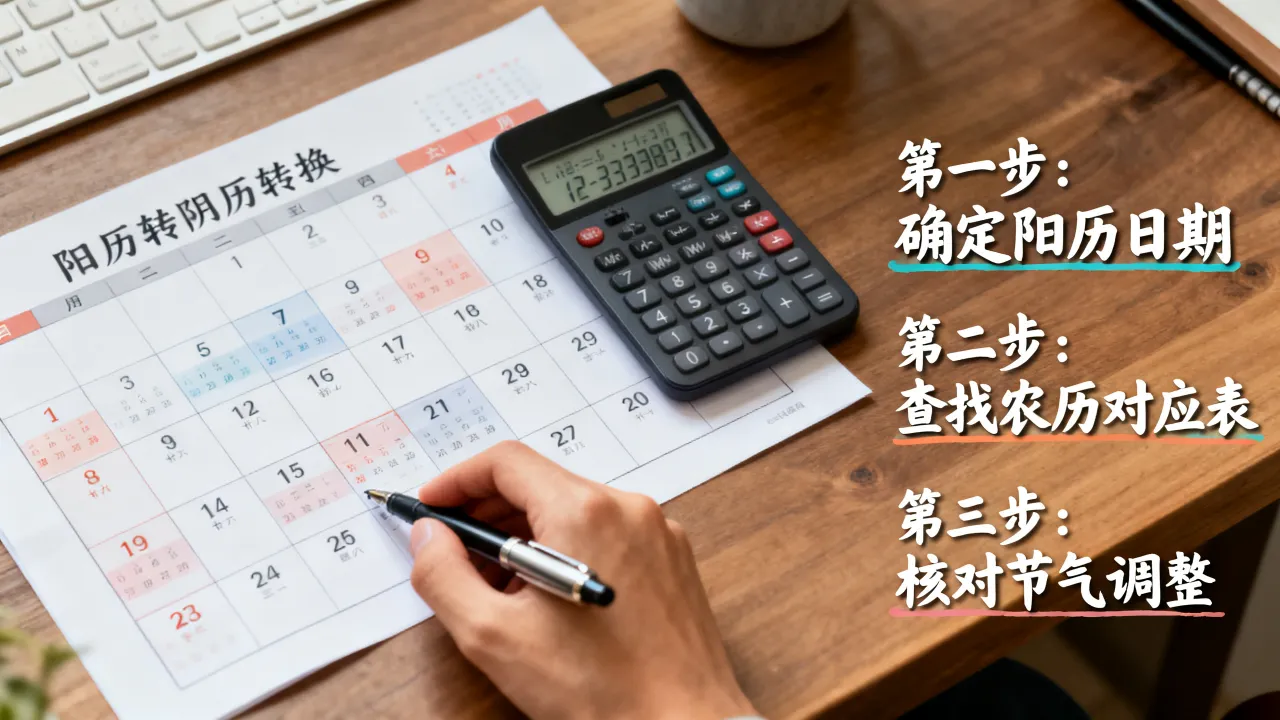 阳历转阴历转换怎么操作?农历日期换算方法有哪些 阳历转阴历转换怎么操作?农历日期换算方法有哪些