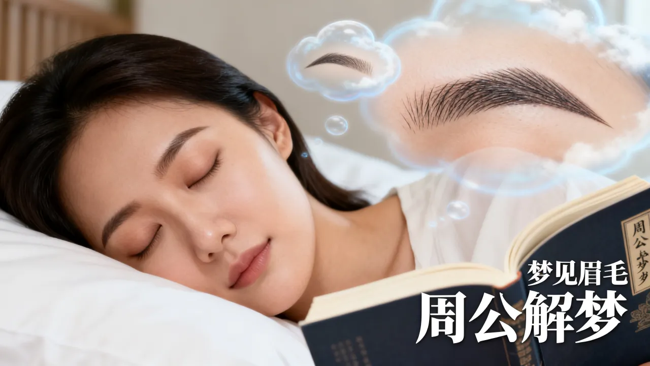 梦见眉毛是什么意思,周公解梦梦见眉毛好不好? 梦见眉毛是什么意思,周公解梦梦见眉毛好不好?