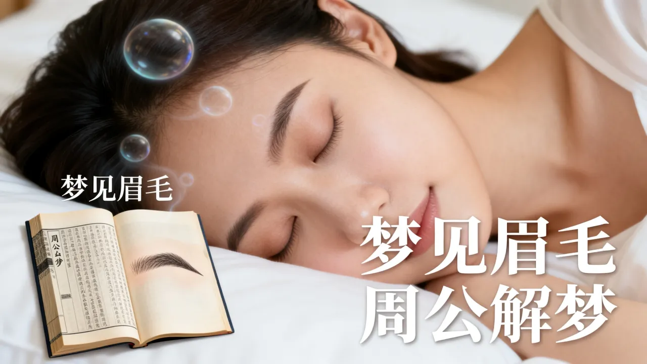 梦见眉毛是什么意思,周公解梦梦见眉毛好不好? 梦见眉毛是什么意思,周公解梦梦见眉毛好不好?