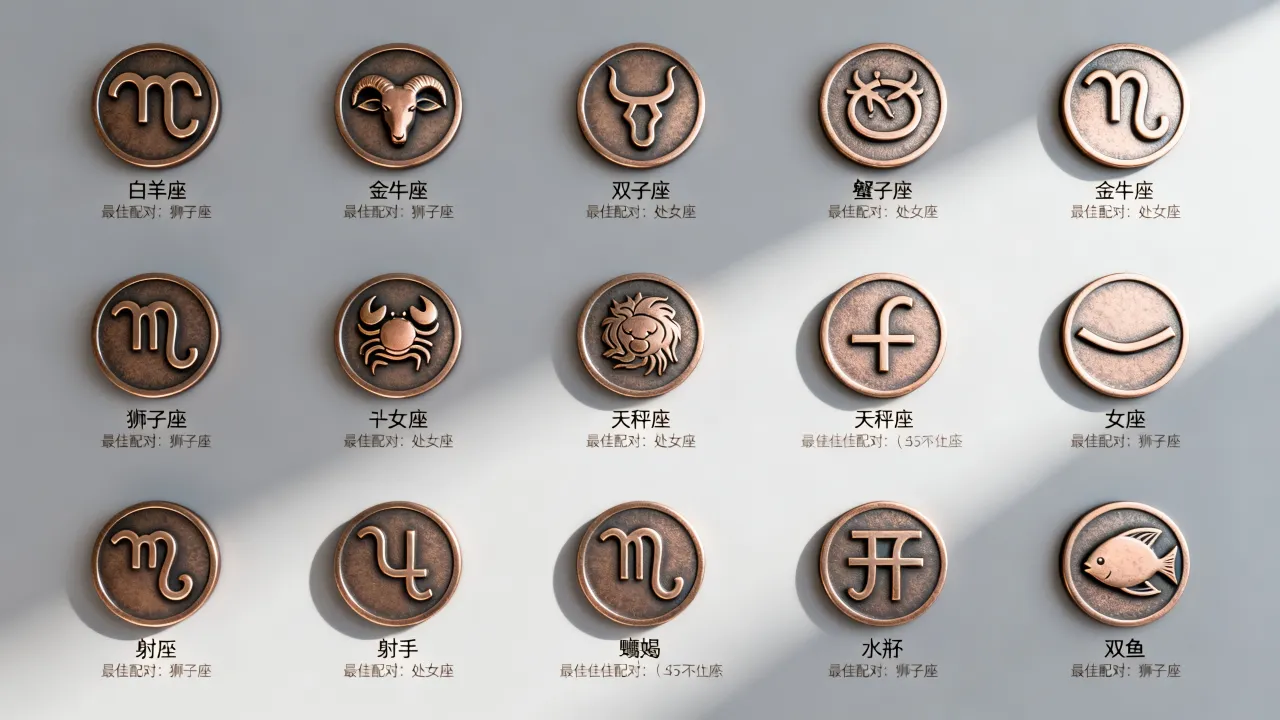 十二星座谁最配对？十二星座配对表谁和谁最配？