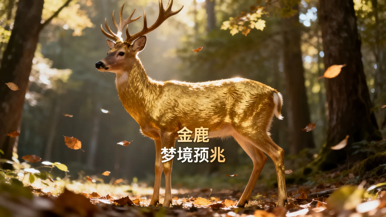 梦到金鹿意味着什么，梦见金鹿是什么预兆周公解梦