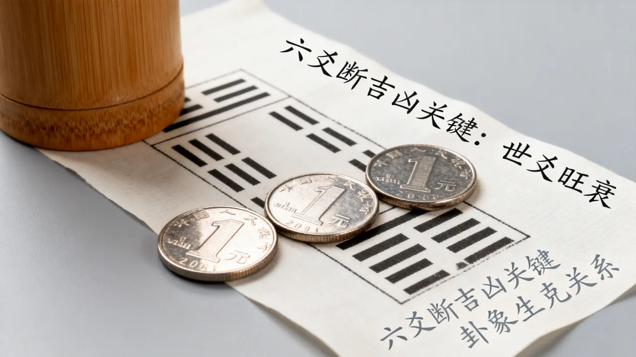 六爻卦怎么断吉凶详解,六爻解卦断吉凶的关键是什么 六爻卦怎么断吉凶详解,六爻解卦断吉凶的关键是什么
