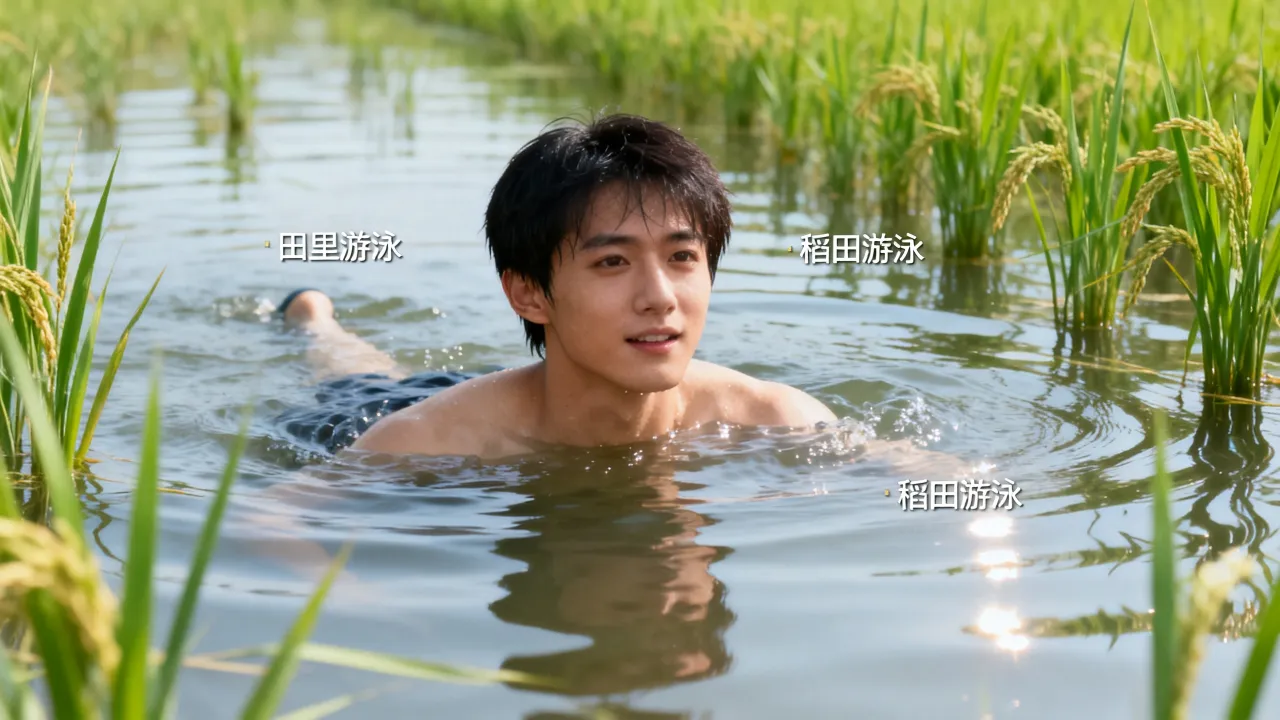 梦到田里游泳意味着什么，梦见在稻田里游泳有何预兆
