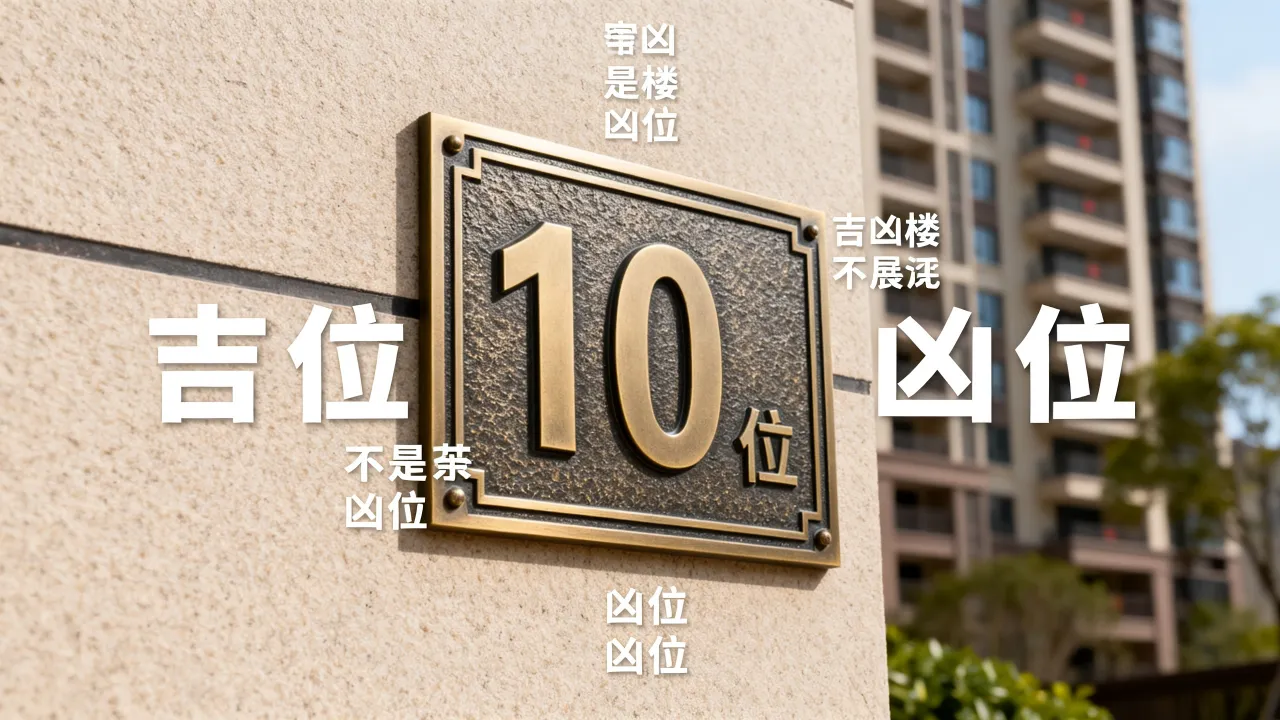 买房怎么看楼号吉凶图？楼号风水图解大全
