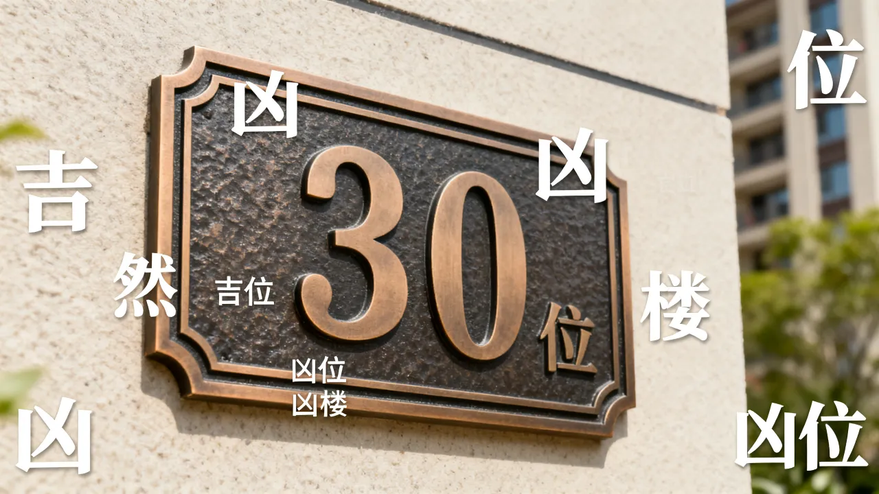 买房怎么看楼号吉凶图？楼号风水图解大全
