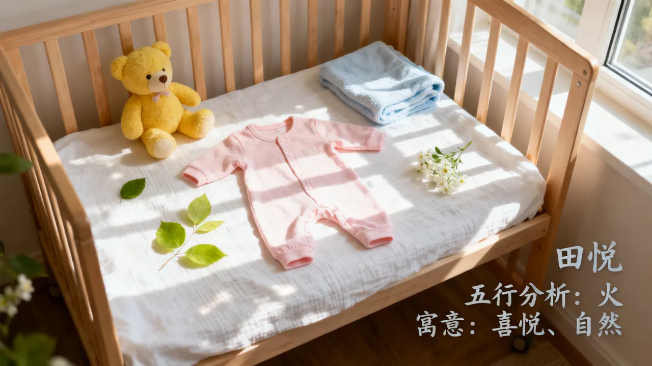 宝宝起名田悦什么好听，田悦名字寓意及五行分析好不好