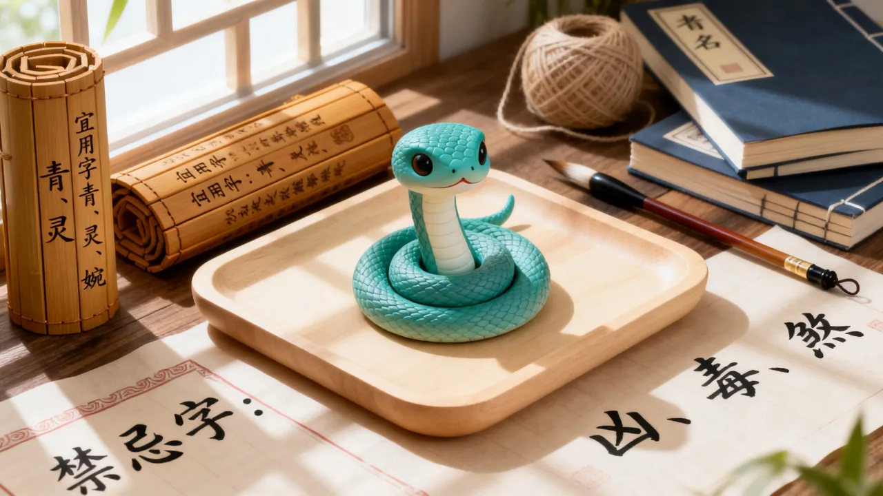 青蛇宝宝起名怎么起？青蛇宝宝取名宜用字和禁忌有哪些？