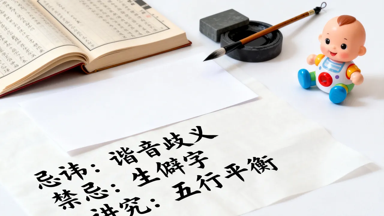 宝宝起名有什么忌讳的，起名有哪些禁忌讲究