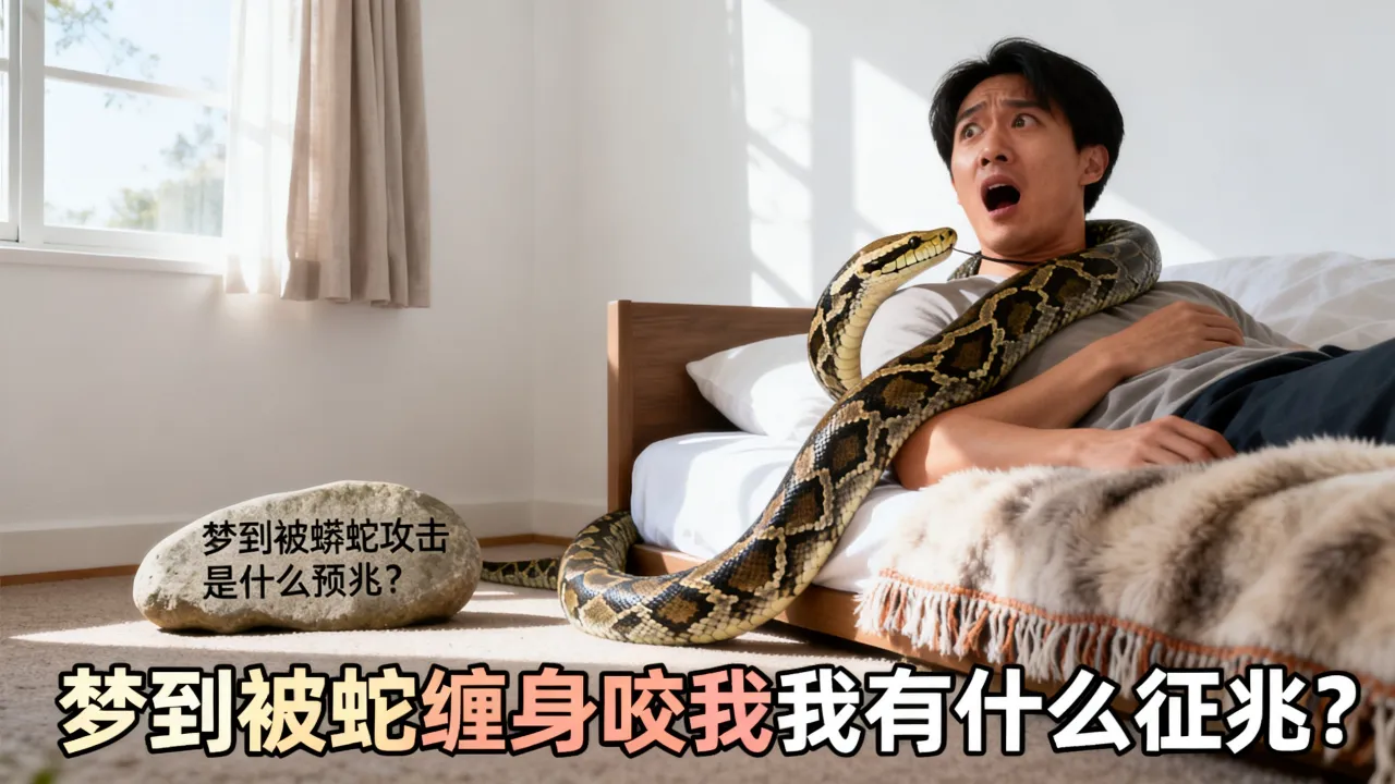 梦到被蟒蛇攻击是什么预兆?梦到蟒蛇缠身咬我有什么征兆 梦到被蟒蛇攻击是什么预兆?梦到蟒蛇缠身咬我有什么征兆