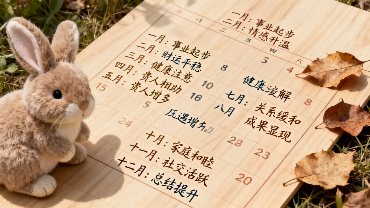 属兔的每个月运势怎么样,属兔各月运势变化如何? 属兔的每个月运势怎么样,属兔各月运势变化如何?