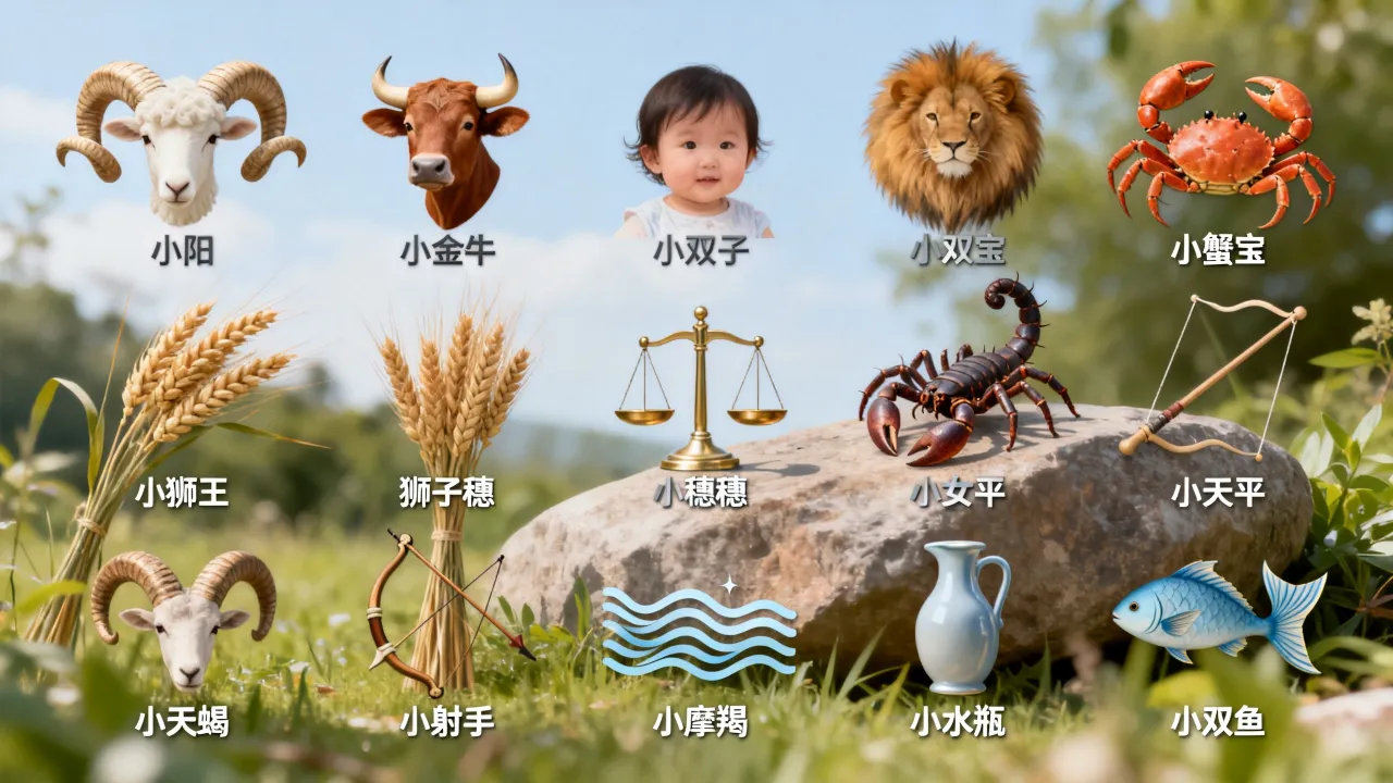 十二星座取小名怎么取?十二星座宝宝小名大全有哪些 十二星座取小名怎么取?十二星座宝宝小名大全有哪些