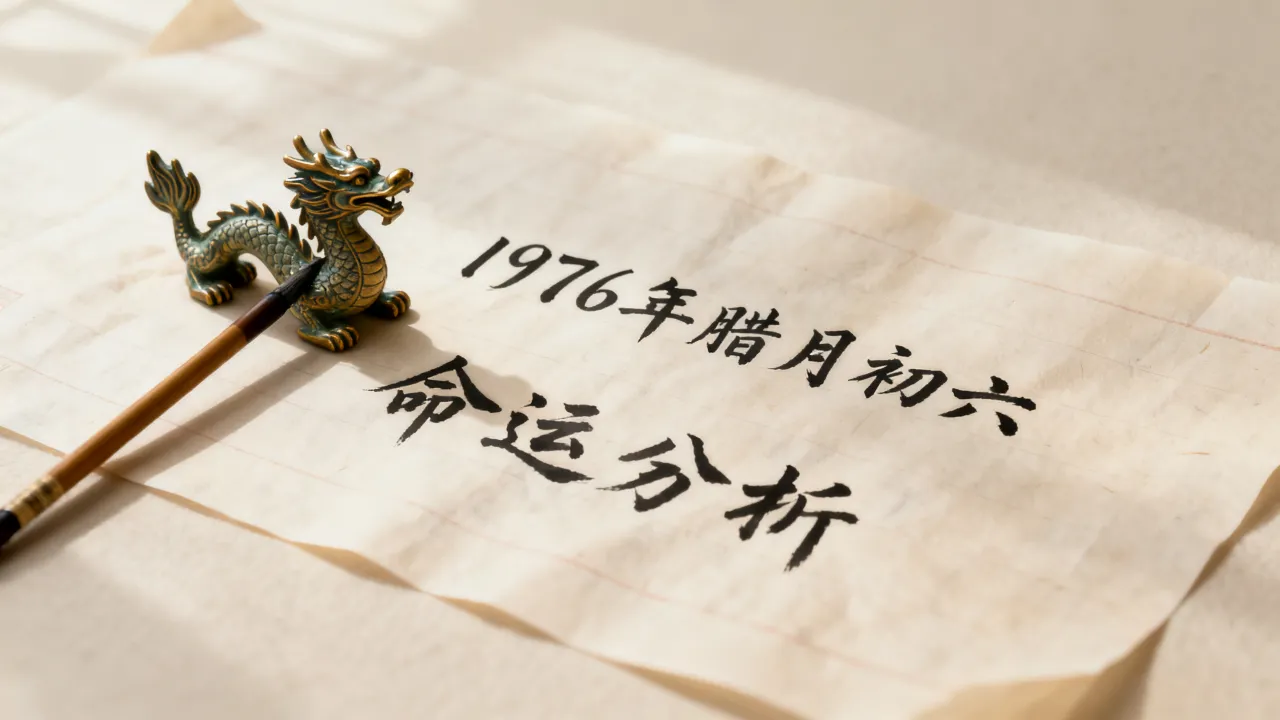 农历1976年腊月初六是什么命?,腊月初六出生的人命运如何? 农历1976年腊月初六是什么命?,腊月初六出生的人命运如何?