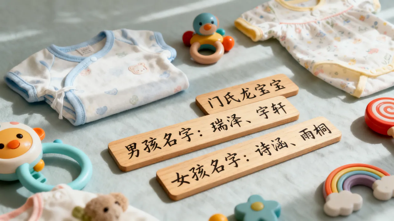 门氏龙宝宝怎么起名好听，男孩女孩哪些名字寓意更吉利