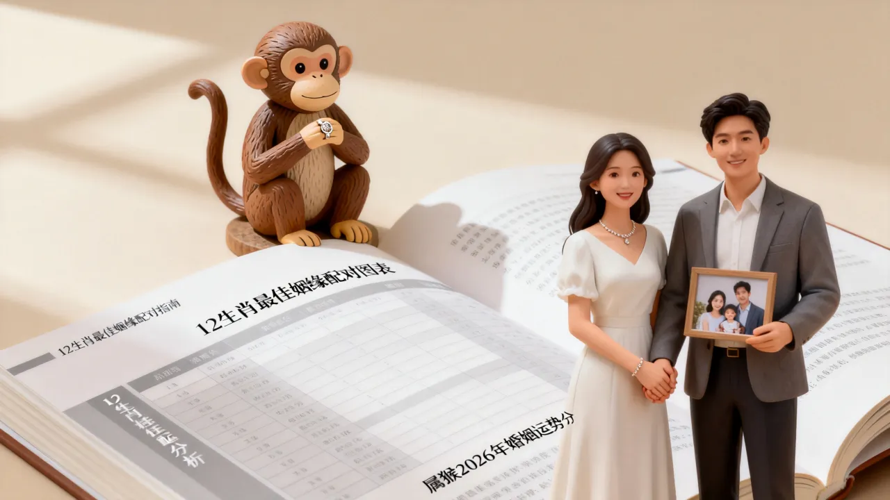 属猴在26年的婚姻如何,12生肖最佳姻缘配对书有哪些? 属猴在26年的婚姻如何,12生肖最佳姻缘配对书有哪些?
