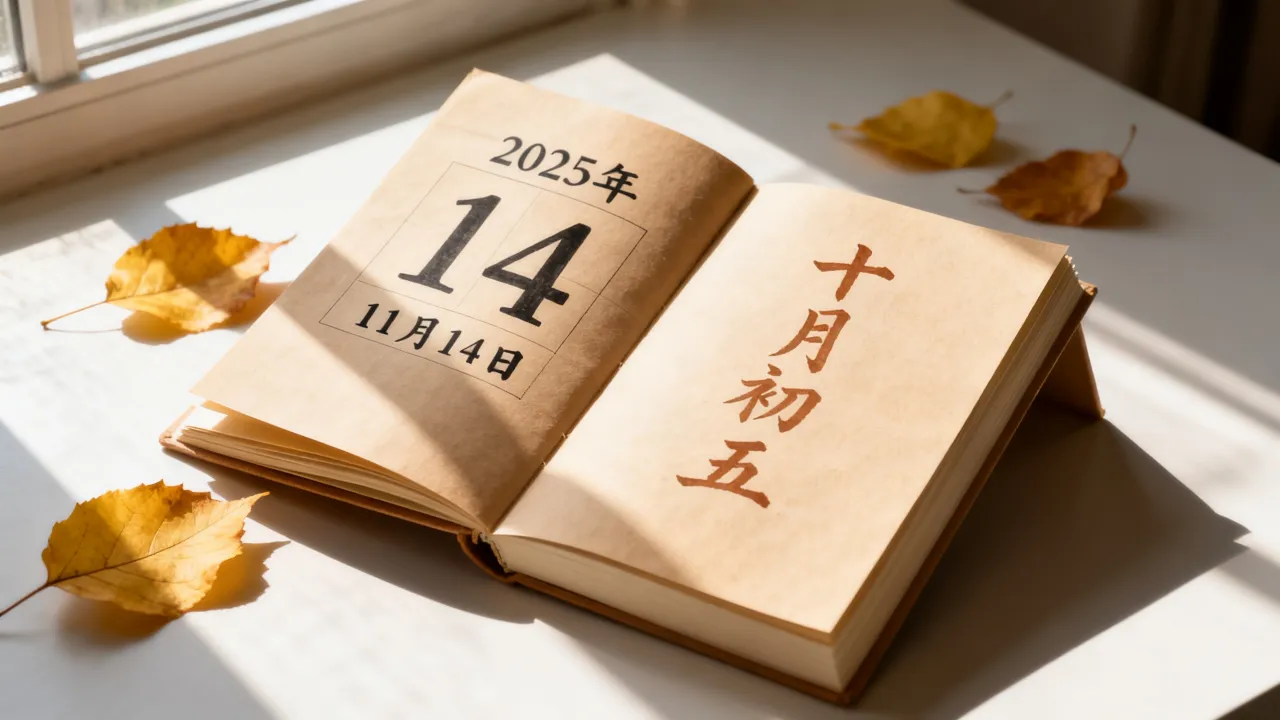 11月14阴历多少,2025年阳历11月14日农历是几月几号? 11月14阴历多少,2025年阳历11月14日农历是几月几号?