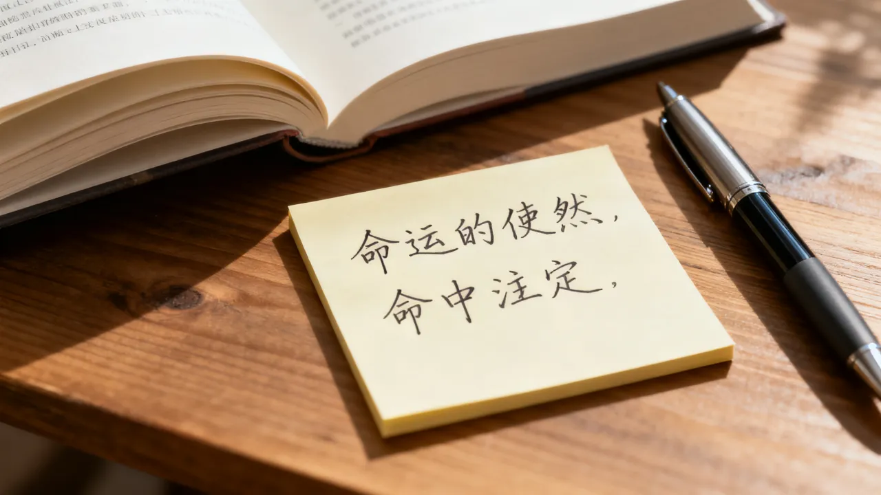 命运的使然是什么意思?命运使然是命中注定吗? 命运的使然是什么意思?命运使然是命中注定吗?