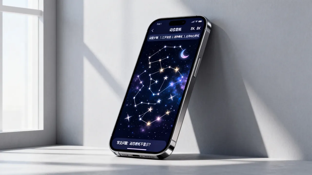 手机十二星座动态壁纸怎么设置?动态壁纸为何不显示,长尾疑问词 手机十二星座动态壁纸怎么设置?动态壁纸为何不显示,长尾疑问词