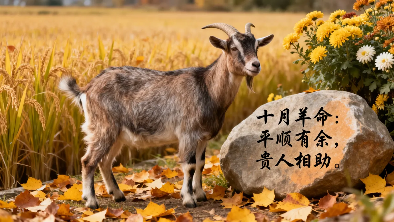 阴历10月羊命好不好，属羊十月出生运势如何