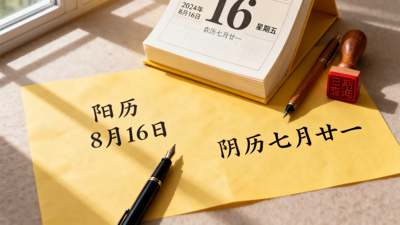 阳历8月16日阴历是几号,农历生日是具体哪一天? 阳历8月16日阴历是几号,农历生日是具体哪一天?
