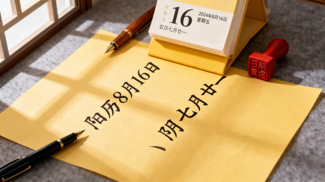 阳历8月16日阴历是几号,农历生日是具体哪一天? 阳历8月16日阴历是几号,农历生日是具体哪一天?