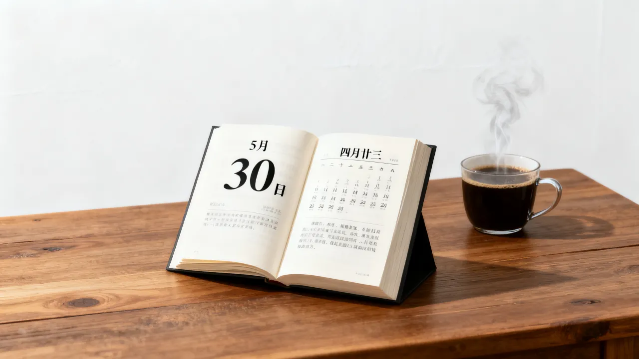 阳历5月30日是阴历几月几日,阴历阳历转换查询? 阳历5月30日是阴历几月几日,阴历阳历转换查询?