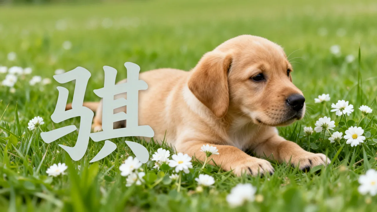 狗宝宝起名骐怎么样，狗宝宝取名骐字好不好
