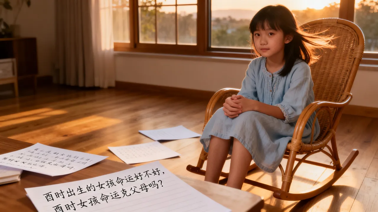 酉时出生的女孩命运好不好，酉时女孩命运克父母吗？