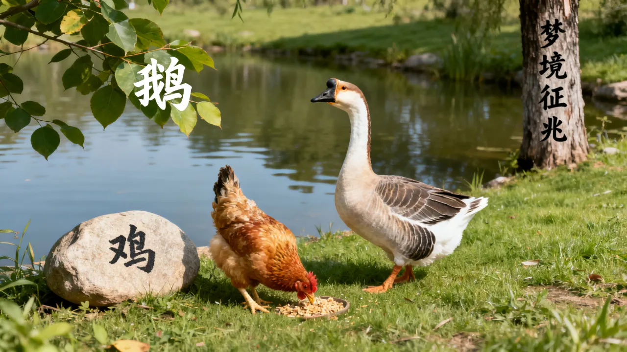 梦到了鸡和鹅预示了什么,周公解梦有什么征兆 梦到了鸡和鹅预示了什么,周公解梦有什么征兆
