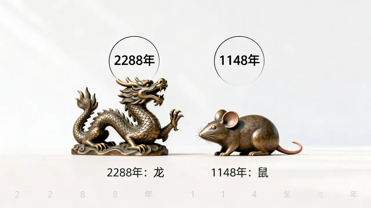 2288年是什么生肖,1148年属于什么生肖