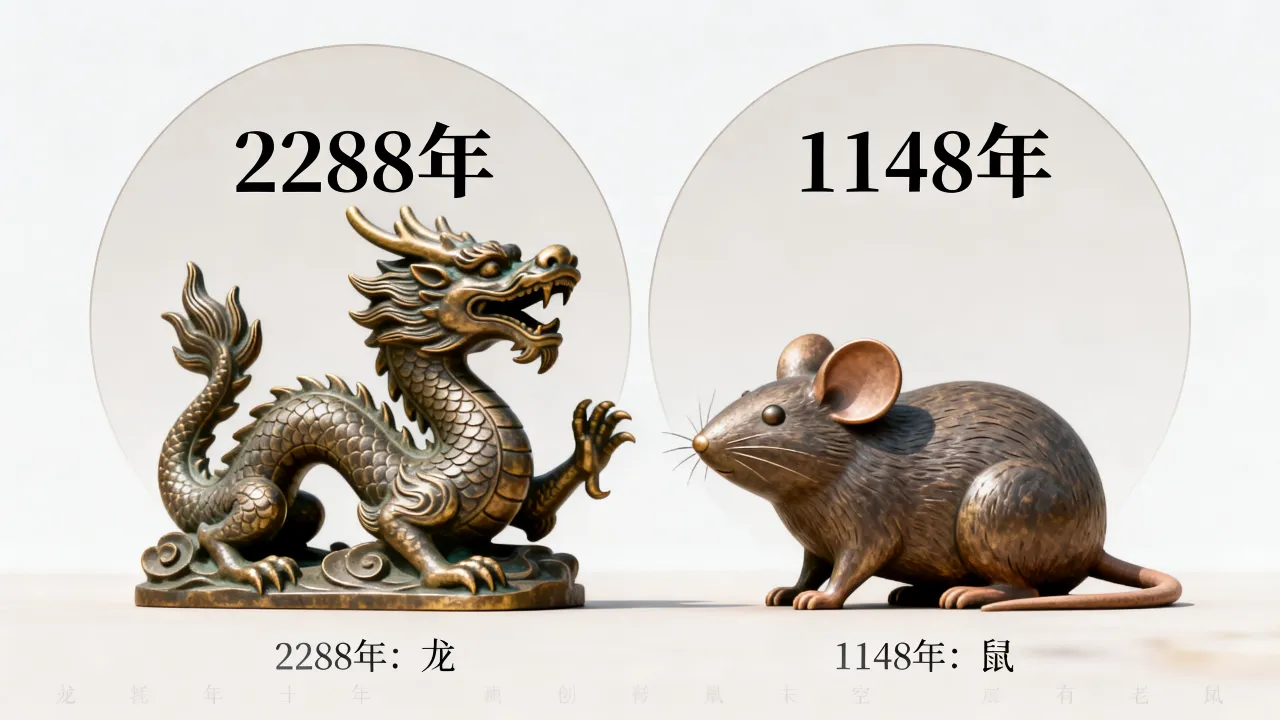 2288年是什么生肖,1148年属于什么生肖