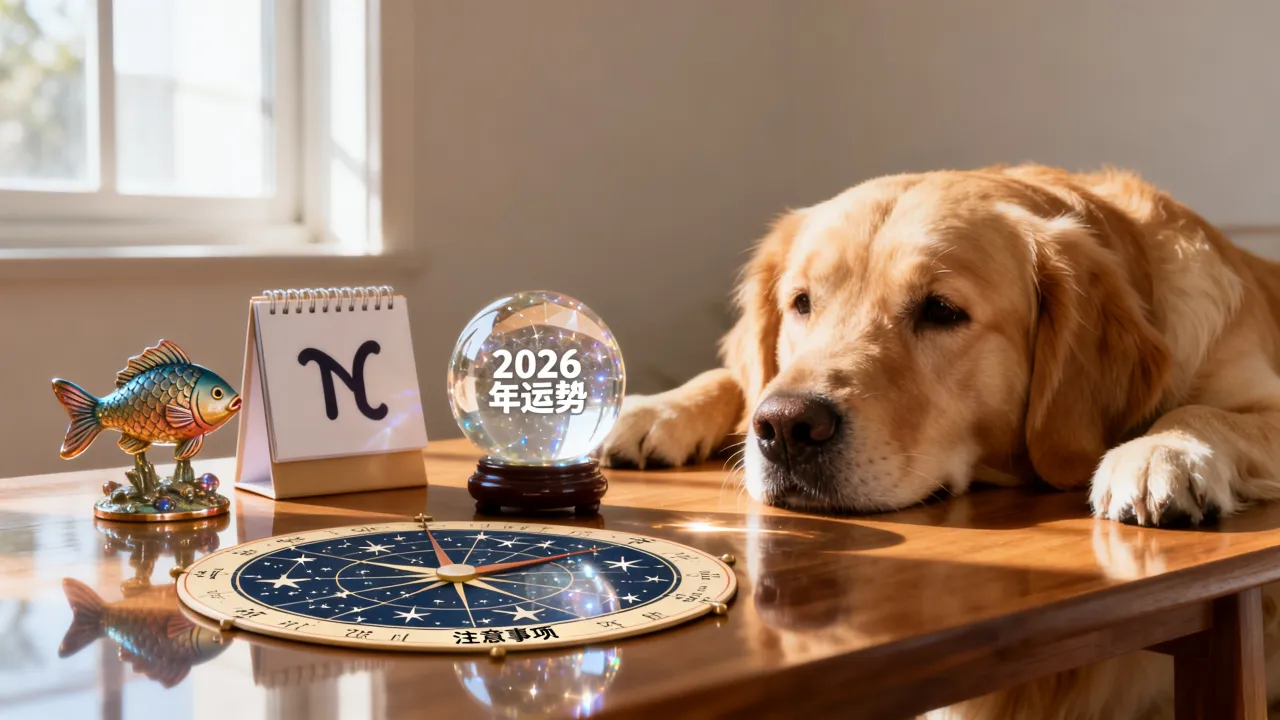 2018年属狗双鱼座2026年运势会好吗？需要注意什么？