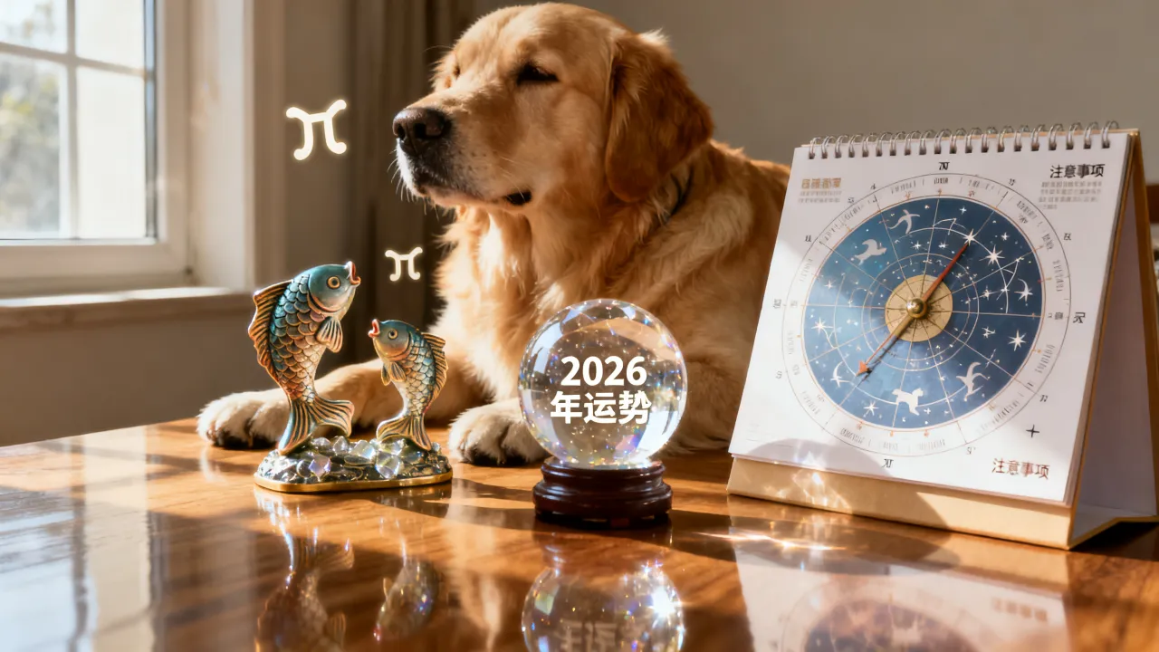 2018年属狗双鱼座2026年运势会好吗？需要注意什么？