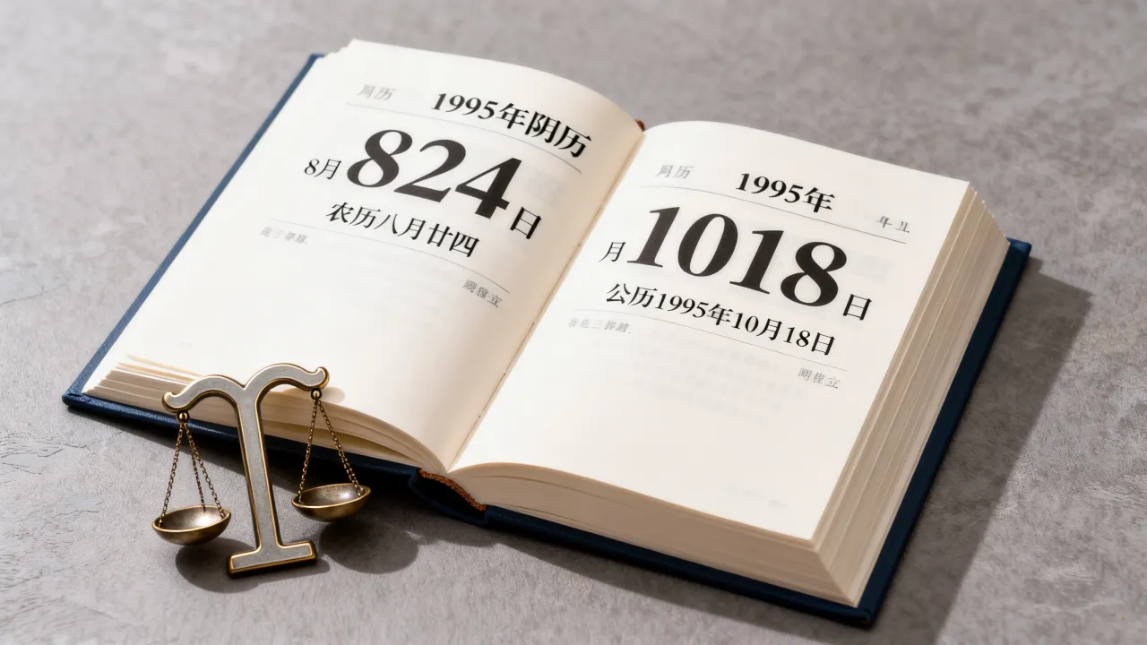 1995年阴历8月24日是什么星座?,农历八月廿四公历几号 1995年阴历8月24日是什么星座?,农历八月廿四公历几号