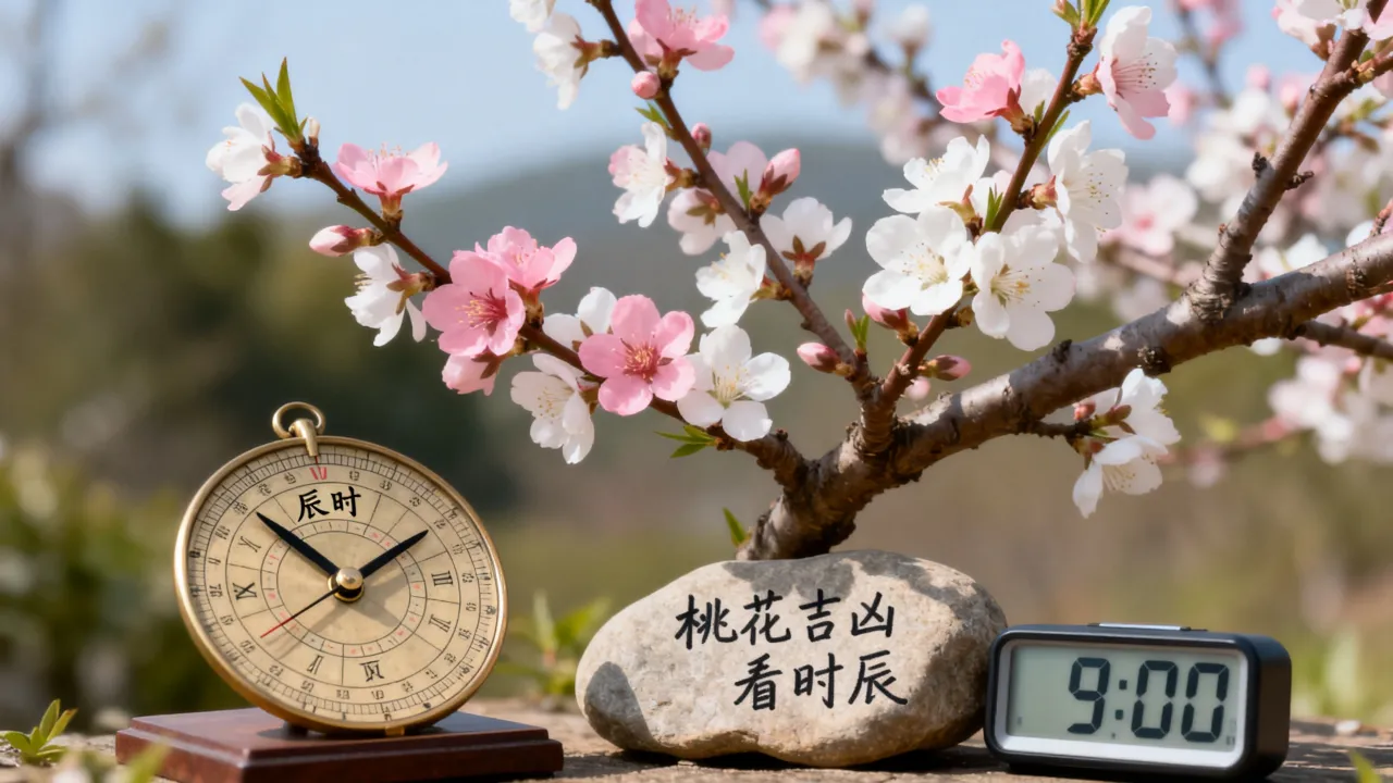 怎么看桃花吉凶和时辰，桃花吉凶看时辰怎么看才准？