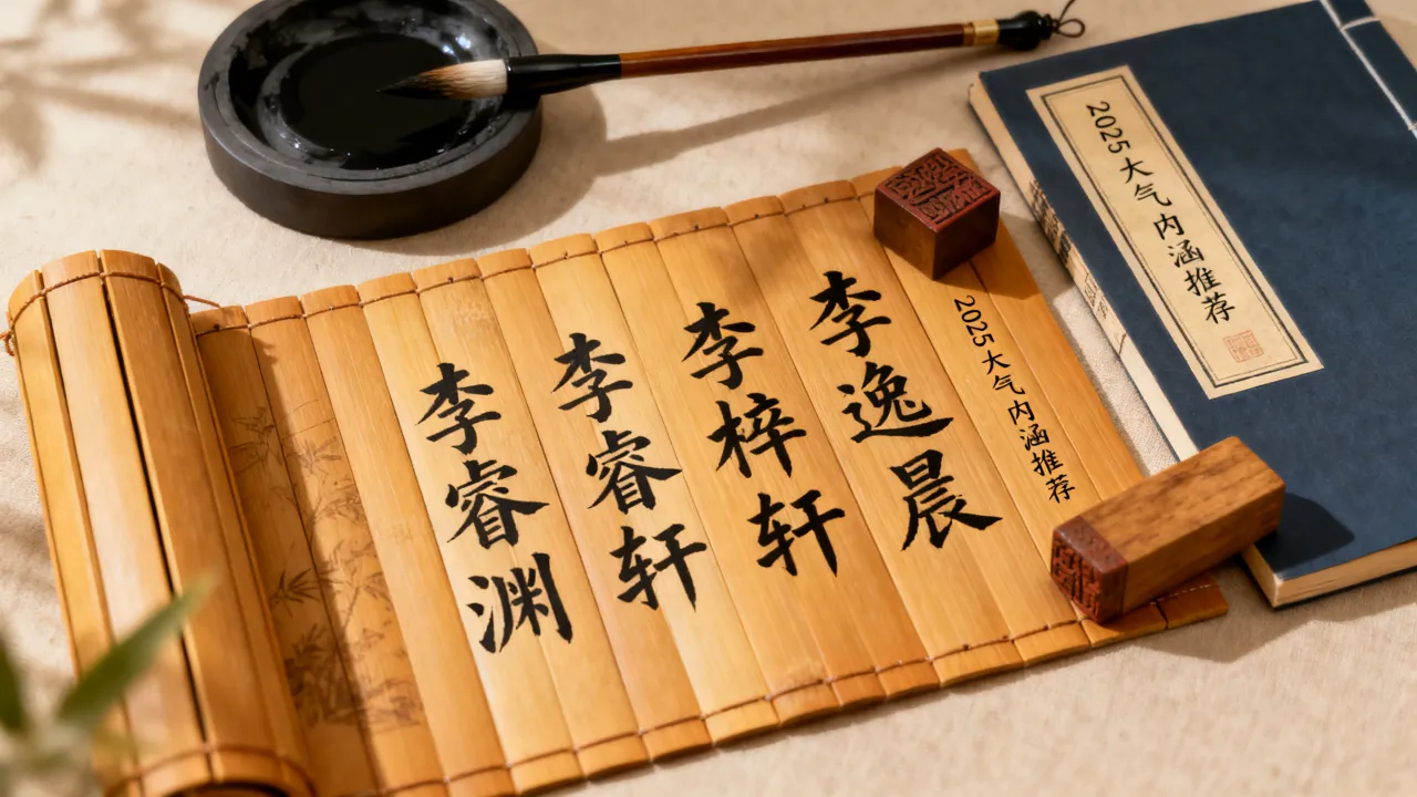 李姓男宝宝怎么起名好听?2025最新大气有内涵名字推荐 李姓男宝宝怎么起名好听?2025最新大气有内涵名字推荐