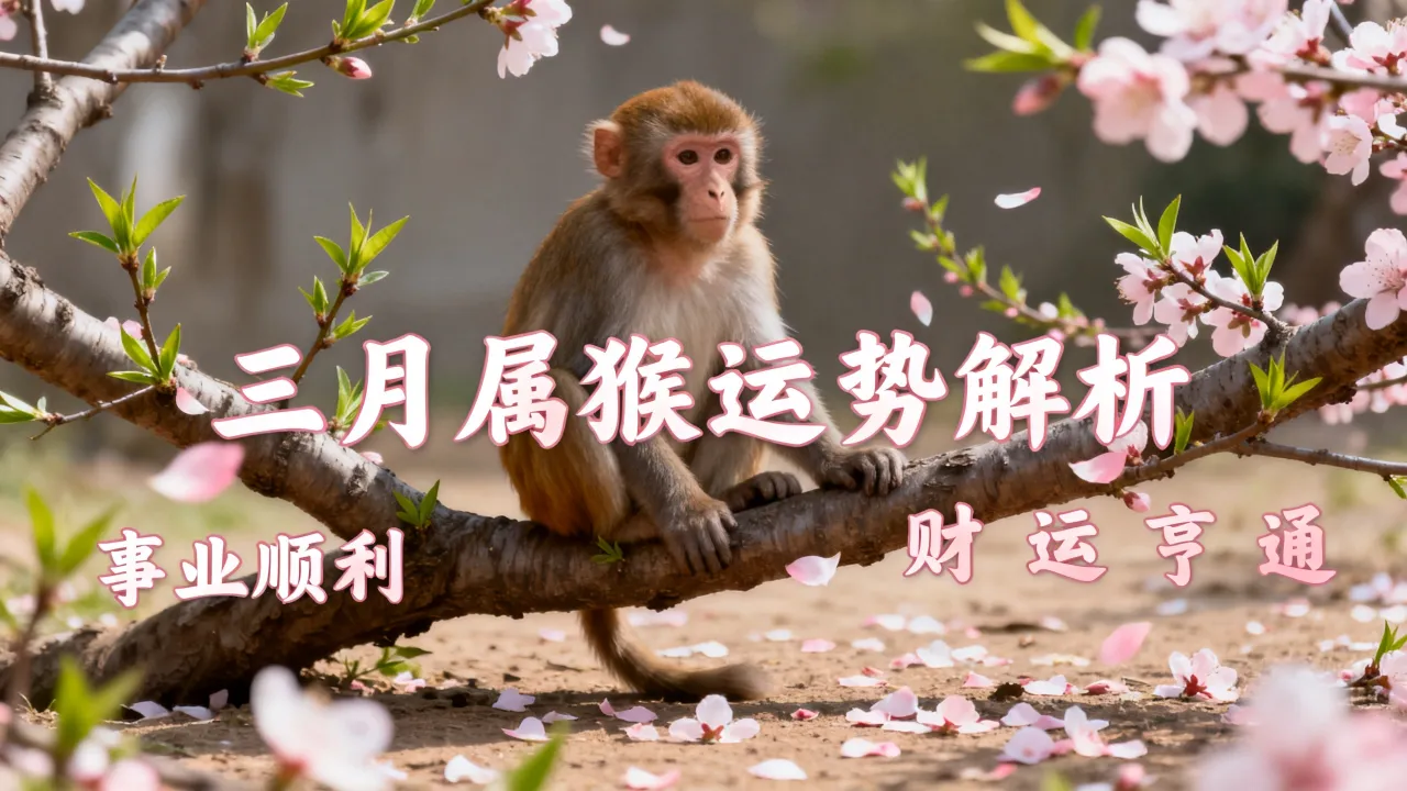 三月的猴命运如何,属猴三月出生的人运势好不好? 三月的猴命运如何,属猴三月出生的人运势好不好?