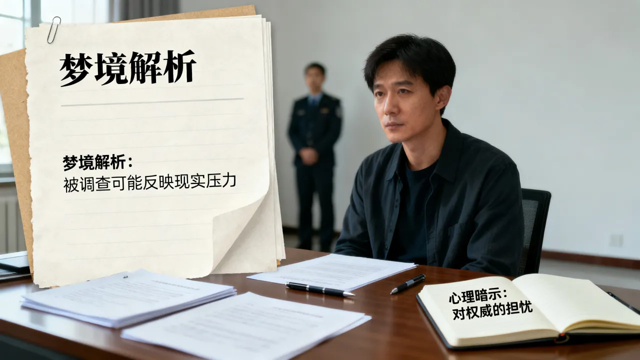 梦到接受调查怎么回事，梦见被调查是什么意思有什么预兆？