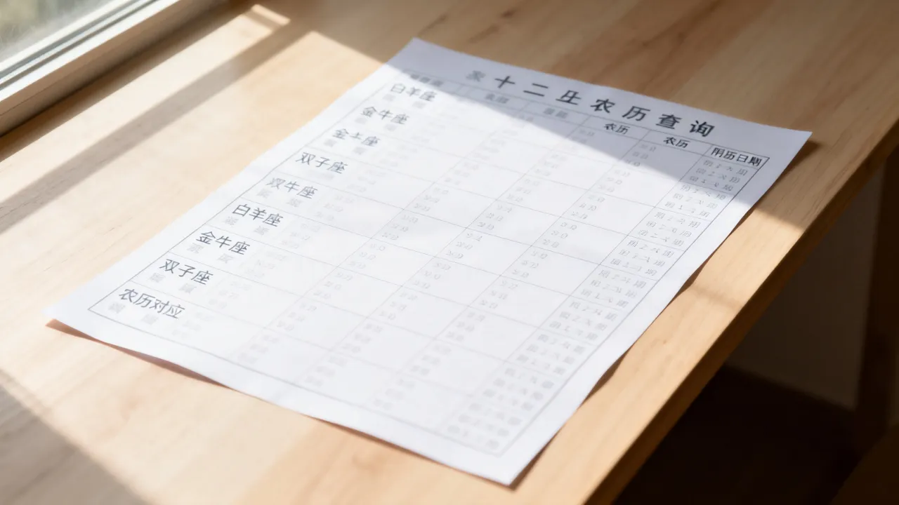 星座阴历怎么查,阴历生日怎么查十二星座农历查询表 星座阴历怎么查,阴历生日怎么查十二星座农历查询表