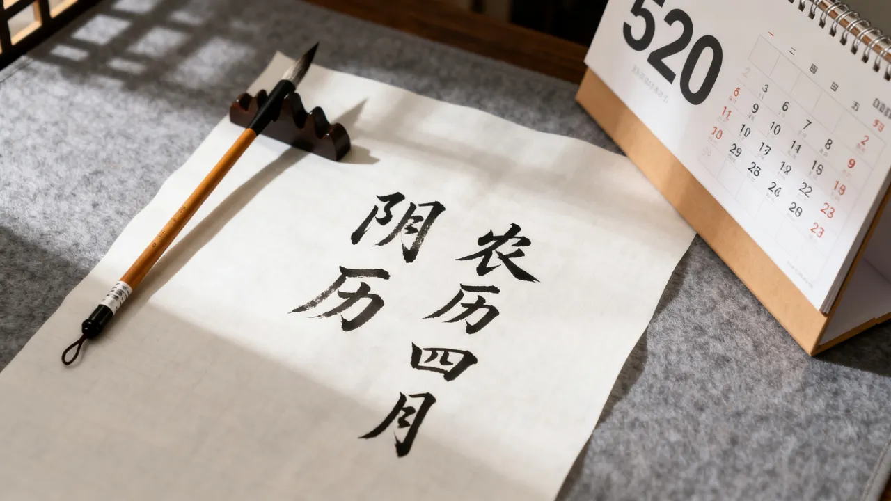 520是阴历多少号?农历四月几号? 520是阴历多少号?农历四月几号?
