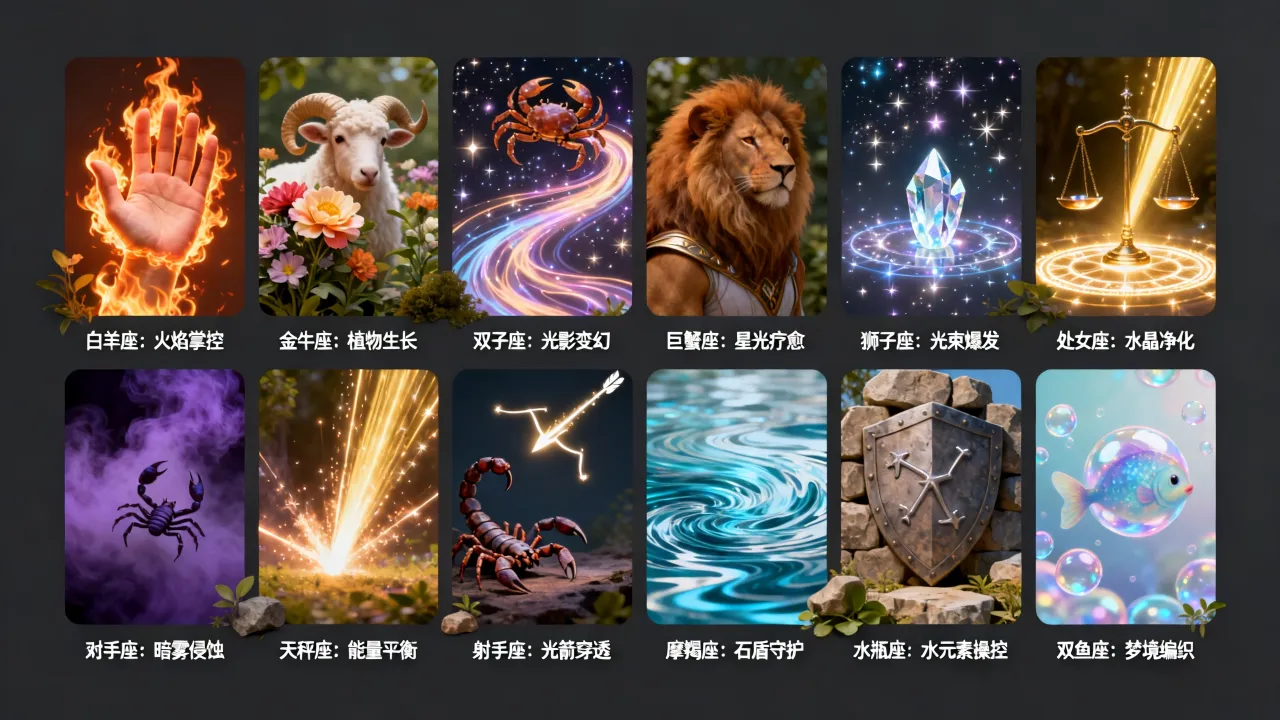 十二星座的擅长魔法是什么,哪个星座的魔法最厉害? 十二星座的擅长魔法是什么,哪个星座的魔法最厉害?
