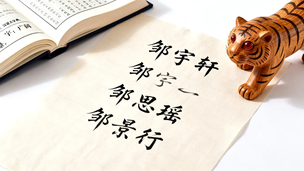 虎年邹宝宝起名怎么取？邹姓孩子取什么名字好听有寓意