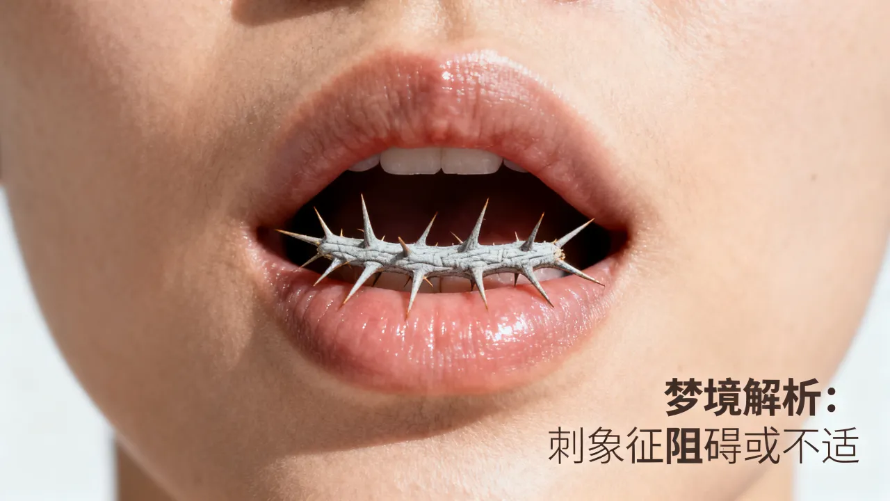 梦到了嘴里有刺啥意思，梦到嘴里有刺是什么预兆