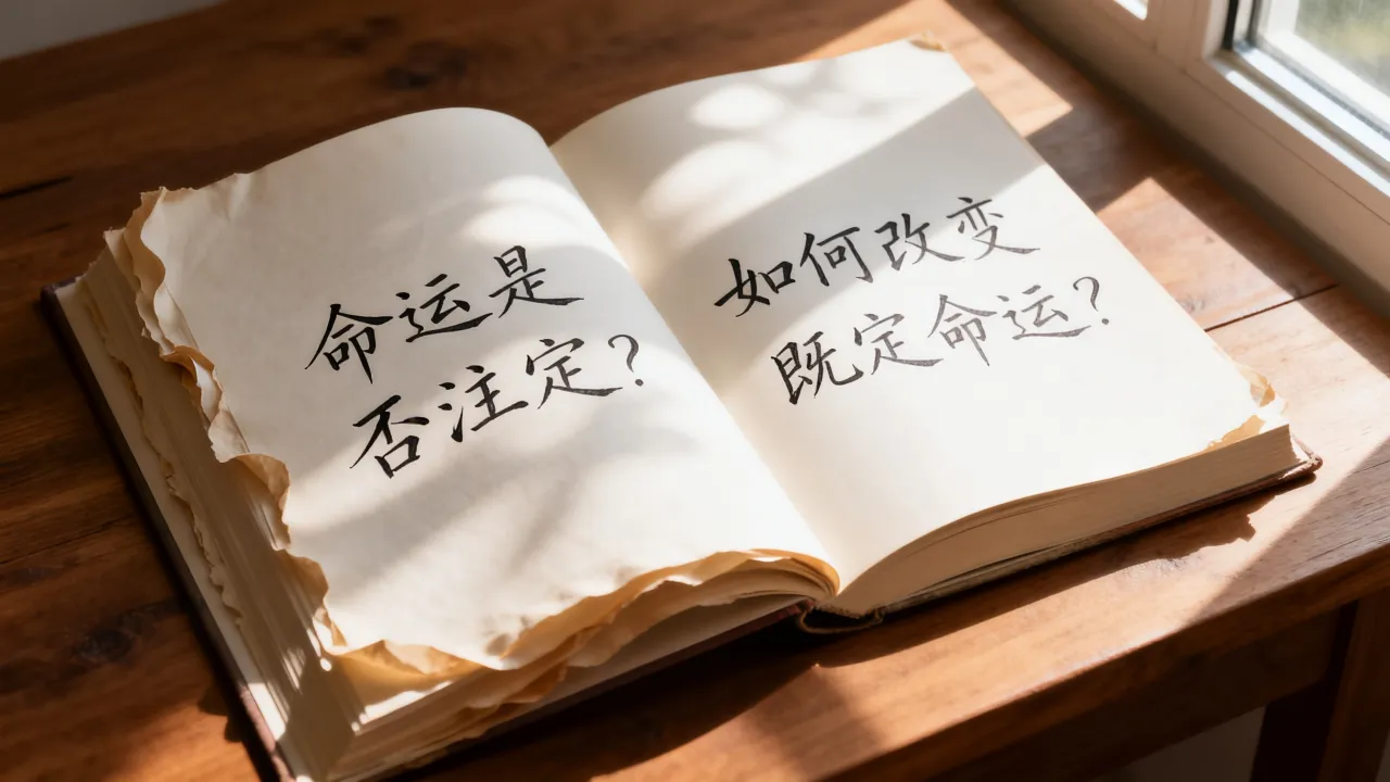 命运是注定的么,如何改变既定命运? 命运是注定的么,如何改变既定命运?