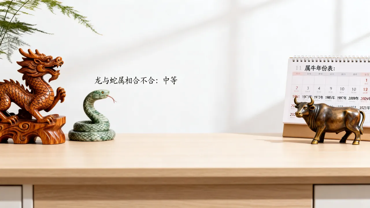 龙和蛇属相合不合，属牛的年份表是哪几年？