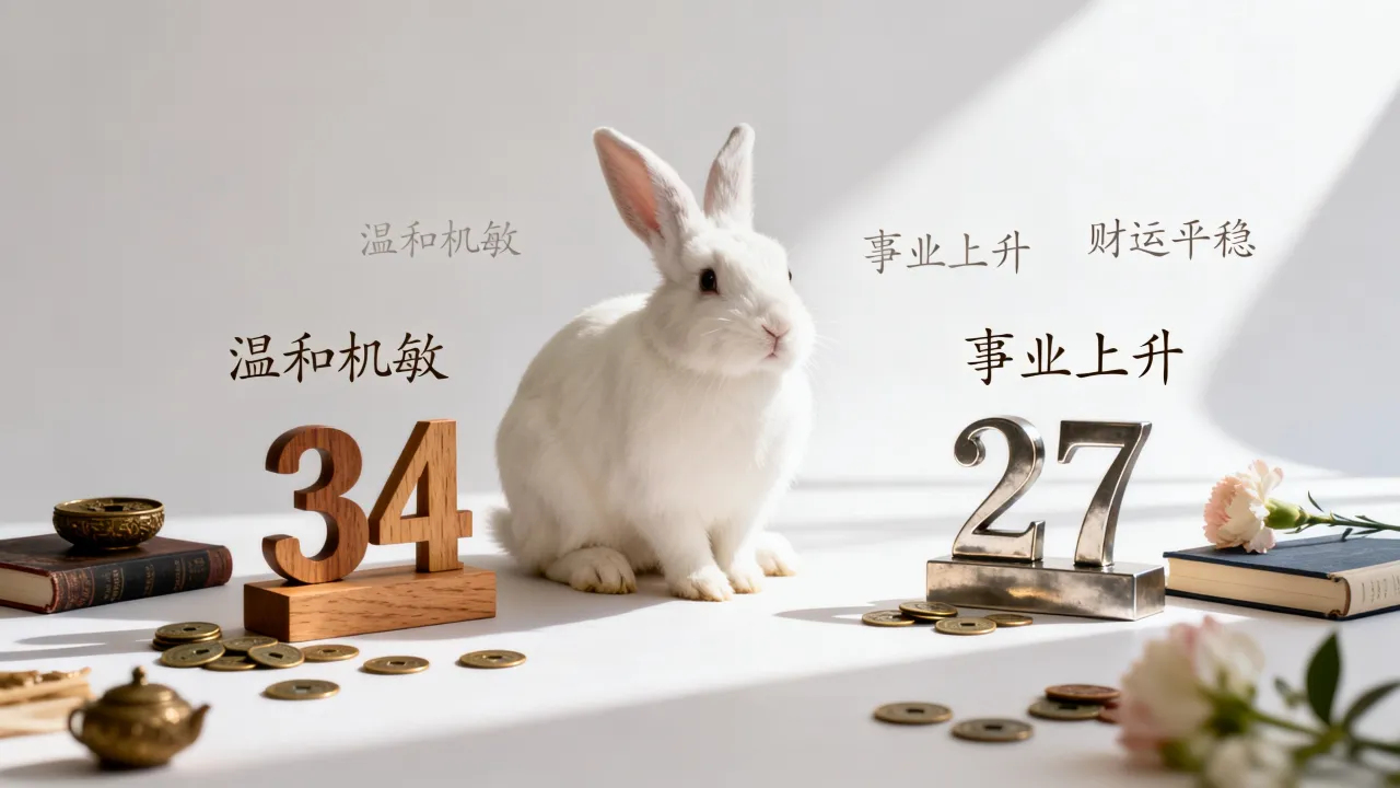 属兔的运势和性格如何,34岁和27岁今年运程详解 属兔的运势和性格如何,34岁和27岁今年运程详解